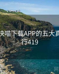 揭秘：快喵下载APP的五大真相 · 排行419