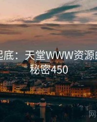 隐情大起底：天堂WWW资源的内幕 · 秘密450